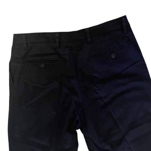 Dockers Flex Comfort Black Pants, Pleated Front, Cotton - Picture 4 of 11